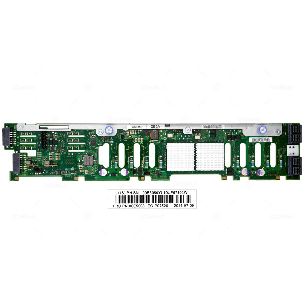 00E5063  IBM 8-BAY 2.5" SFF SAS/SATA DRIVE BACKPLANE FOR IBM POWER SYSTEM S822L